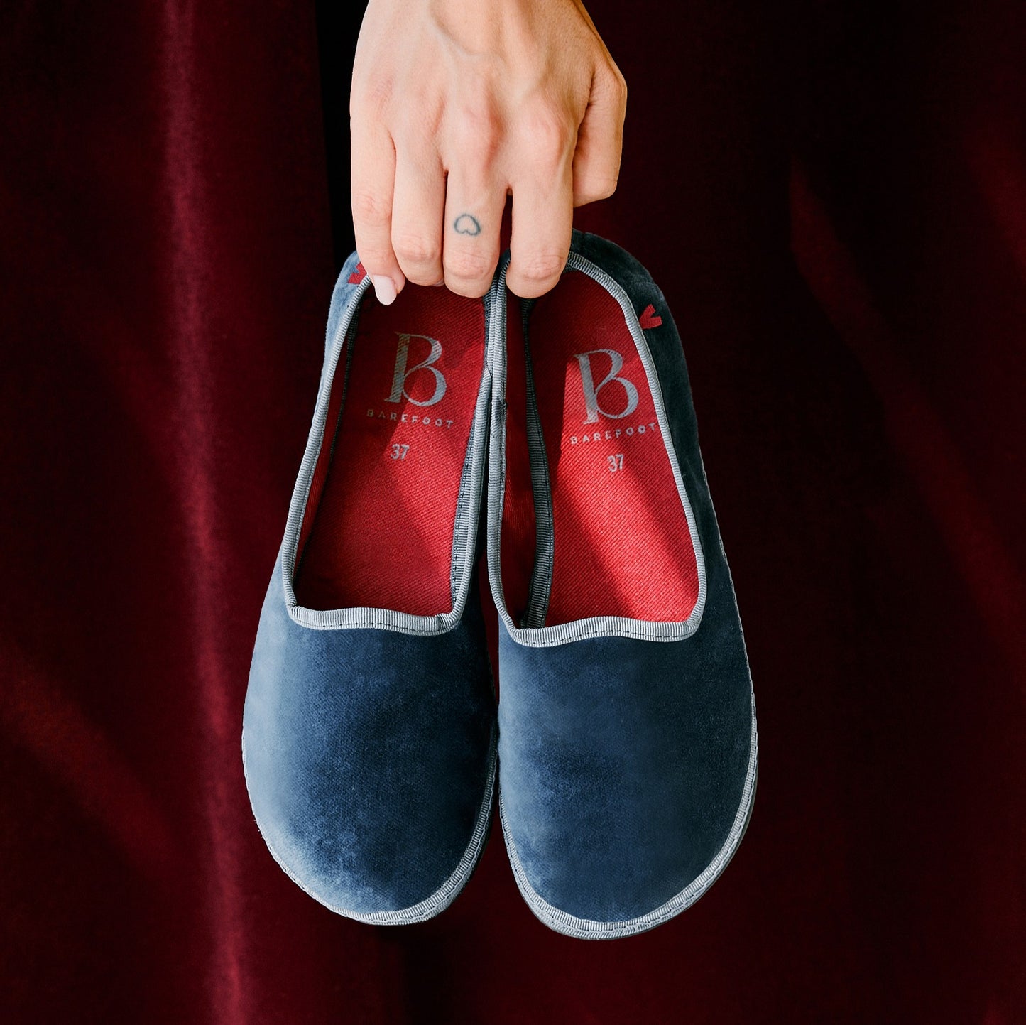 Bailarinas BAREVENE Slipper Tintoreto (Rojo) 40