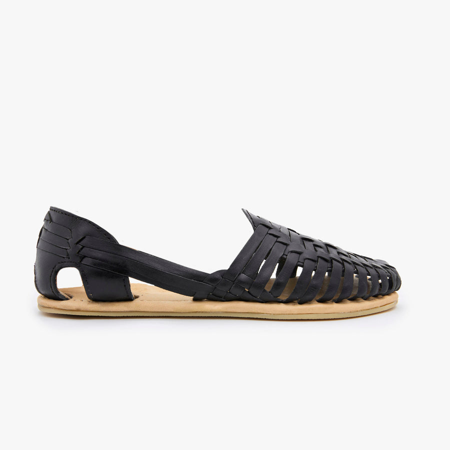 Sandalias ORIGO The Huarache - Wide Black 36