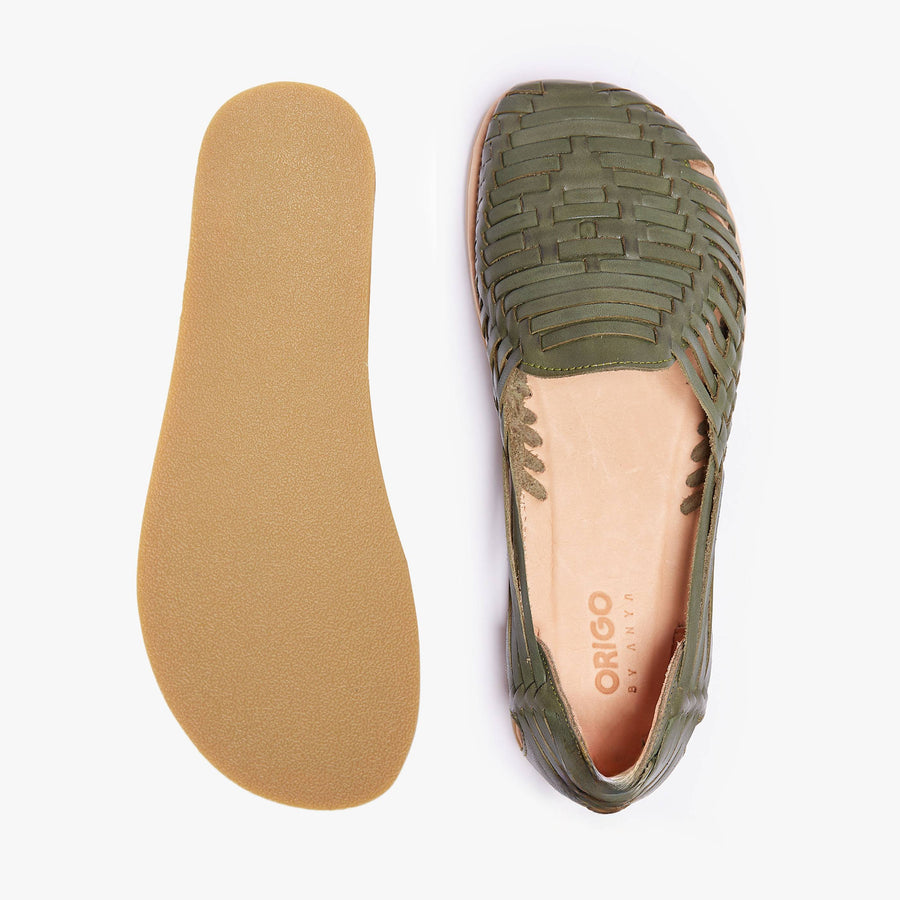 Sandalias ORIGO The Huarache - Slip-On Black 43