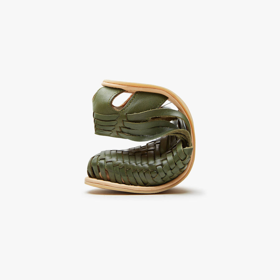 Sandalias ORIGO The Huarache - Slip-On Olive Green 36