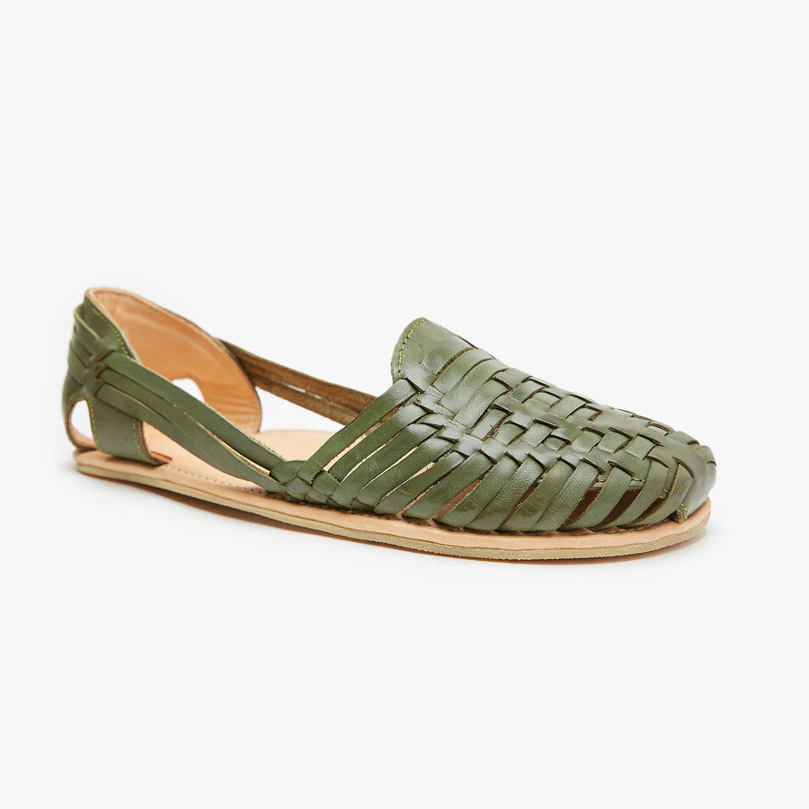 Sandalias ORIGO The Huarache - Slip-On Olive Green 37.5