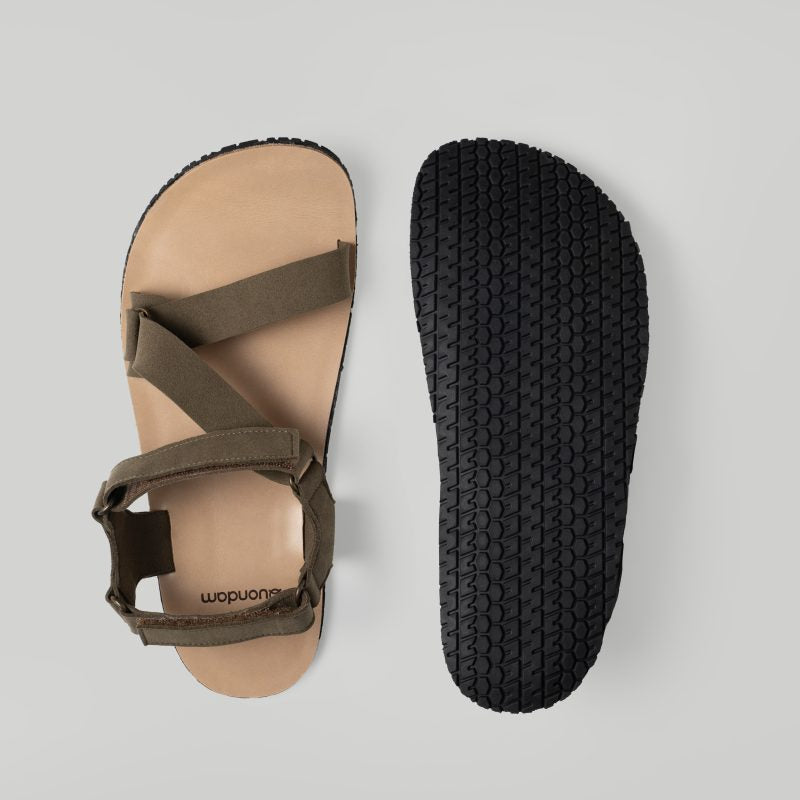 Sandalias QUONDAM Origami Negro 43