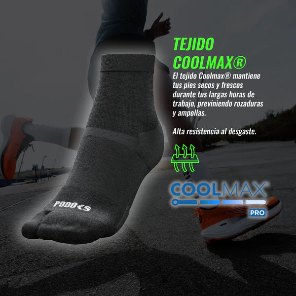 Calcetines PODOKS Podoks Calcetín Comfort (H3 - Tobillero) Blanco L (42-44)