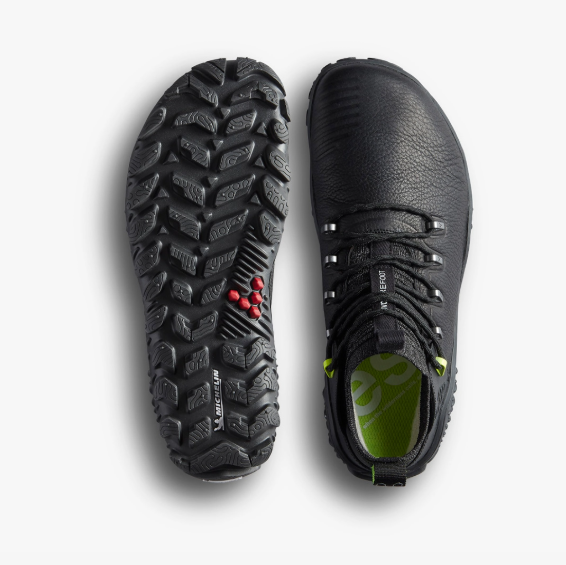 Botas VIVO BAREFOOT Magna Forest ESC Obsidian / Lime 40