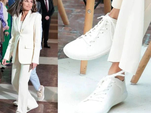 Así luce Reina Letizia con sus zapatillas Barefoot - Barefoot You