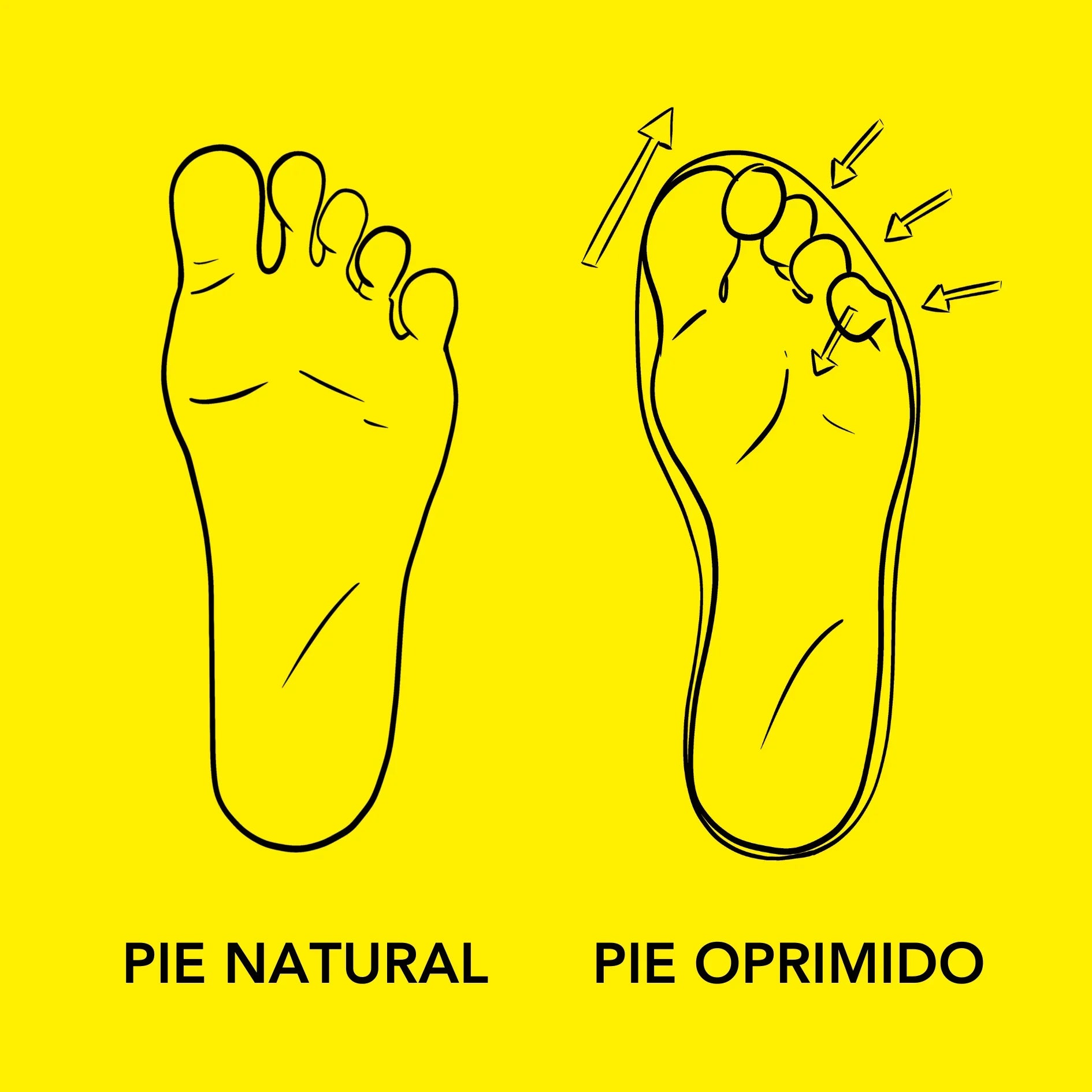 Barefoot antes y después