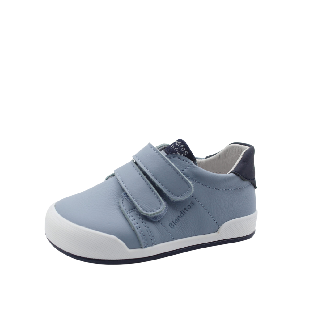 Zapatillas  BLANDITOS Londres Blanco y Rosa 19