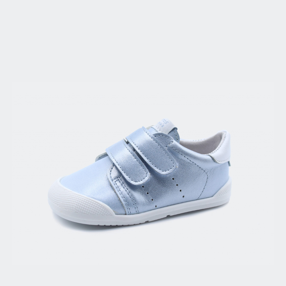 Zapatillas  BLANDITOS Paris Blanco y Rosa 22