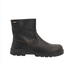 Black Ford foot-friendly footwear with a short shaft, ochre stitching, and a lugged sole.
