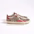 Zapatillas  FLEETERS Peach Leopard & Borgona 36