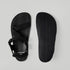 Sandalias  QUONDAM Origami Negro 45