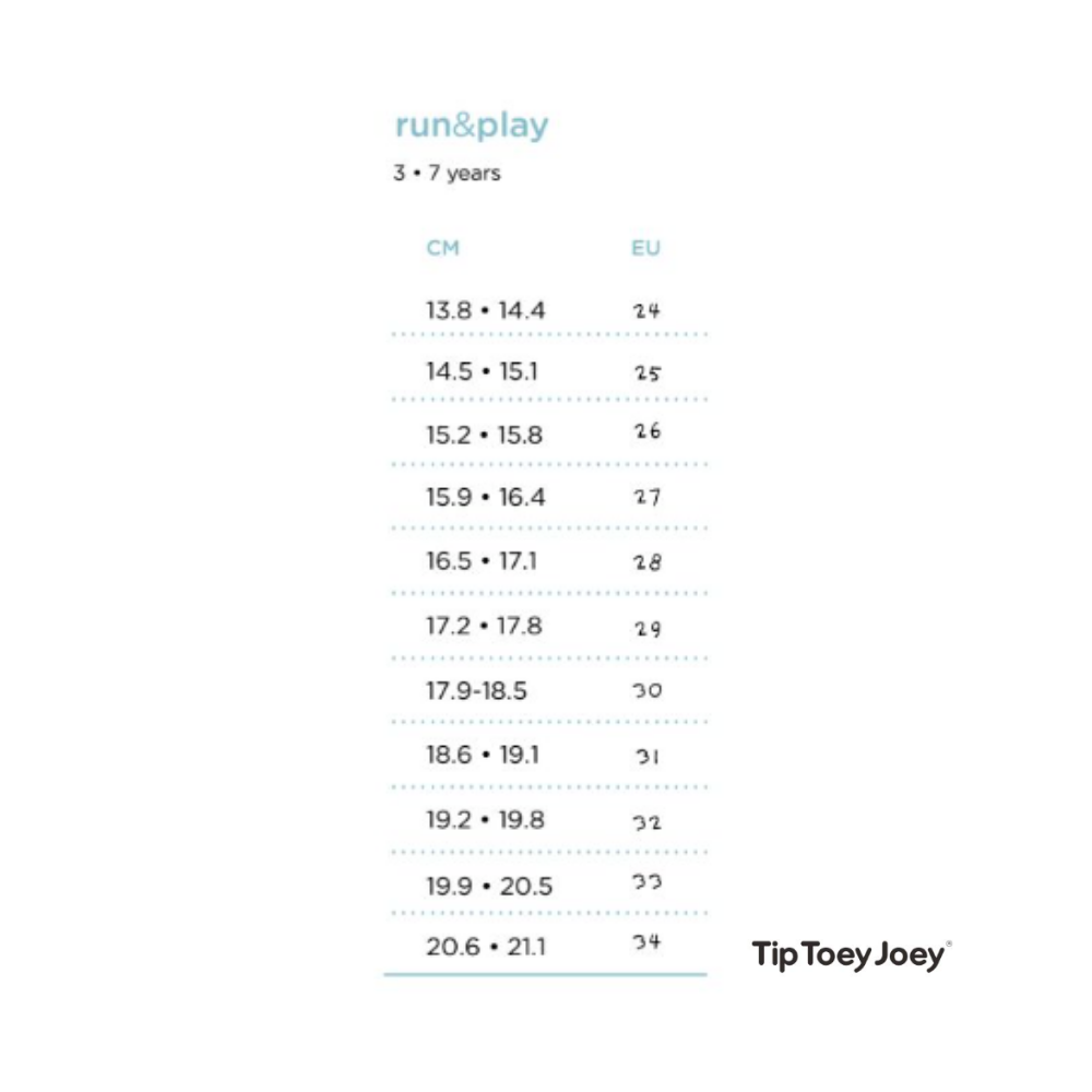 Size chart Ramp