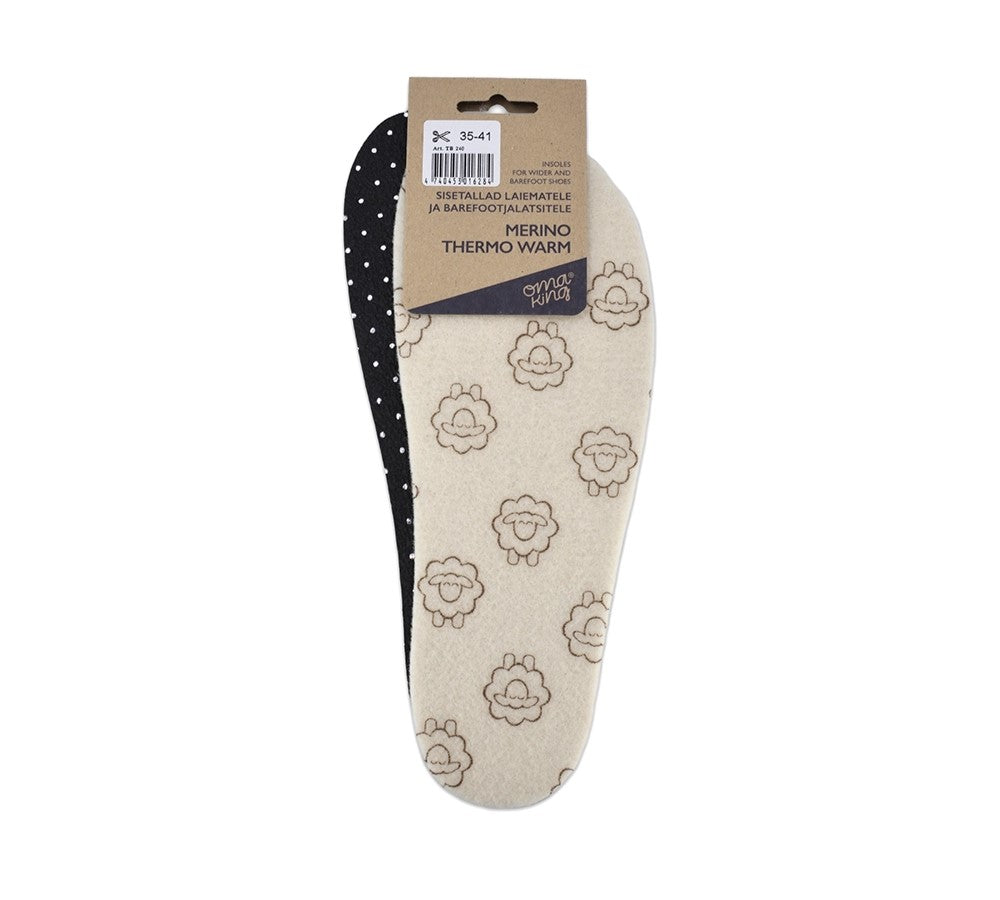 Plantillas  OMAKING Plantilla Barefoot Merino Thermo Warm 35-41 