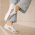 Zapatillas  GROUNDIES Nova GO1 2.0 Blanco & Metallic 38